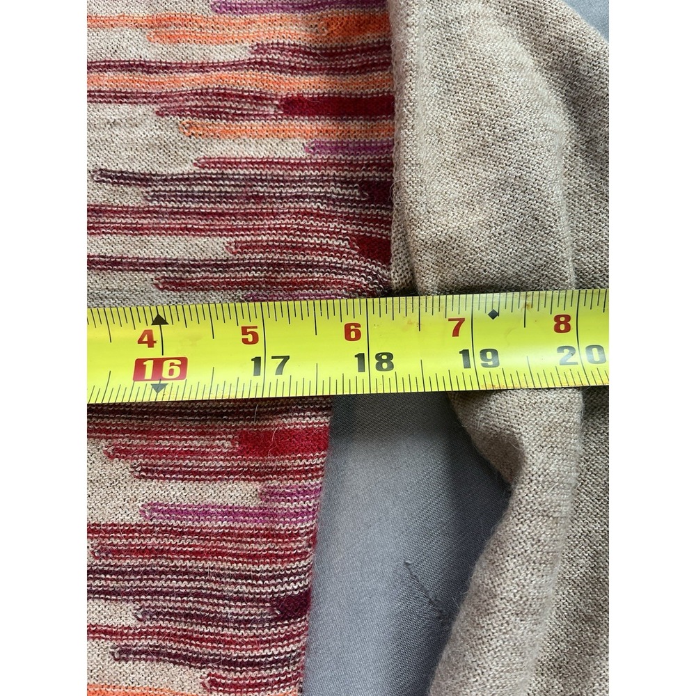KUNA Baby Alpaca Multi Color Sweater Made In Peru Size Medium Luxe - Picture 7 of 8
